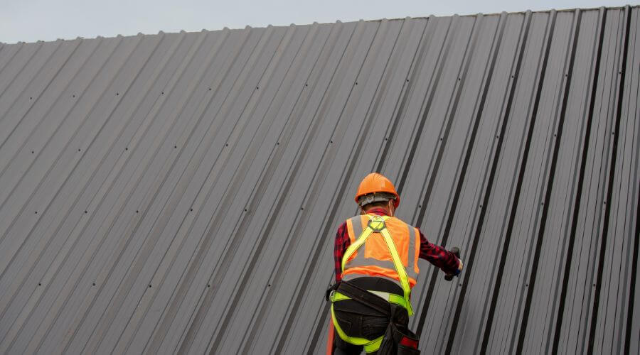 Professional metal roof installation in Fontana, WI